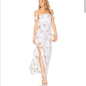 Flynn Skye Bardot Maxi - Day bloom